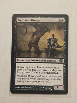 Big Game Hunter - Planar Chaos - MP - Uncommon - Creature - MTG - Image 1