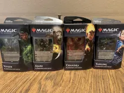 MTG Core Set 2020 Plainswalker Decks X4 Magic The Gathering Sealed - Image 1