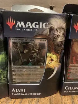 MTG Core Set 2020 Plainswalker Decks X4 Magic The Gathering Sealed - Image 2