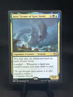 Aesi, Tyrant of Gyre Strait Commander: Duskmourn: House of Horror Regular - Image 1