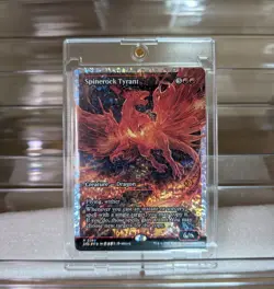 MTG Fracture Foil Spinerock Tyrant (Showcase) ECL 399 - Magic The Gathering - Image 1