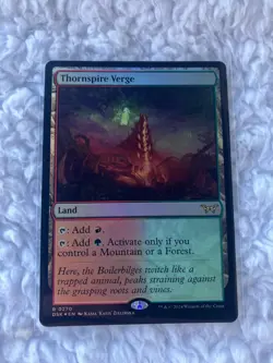 Thornspire Verge Duskmourn: House of Horror Foil - Image 1