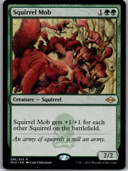Squirrel Mob R Modern Horizons 2 286 NM Normal - Image 1