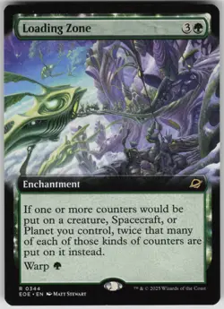 MTG TCG Loading Zone (Extended Art) R Edge of Eternities 344 - Image 1