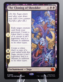 The Cloning of Shredder Regular Teenage Mutant Ninja Turtles MTG Mythic NM - Image 1