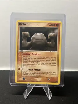 Pokemon TCG Ditto (Geodude) Card 62/113 Delta Species Set - Image 1
