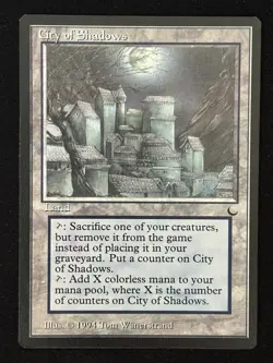 1x MTG City of Shadows - The Dark (DRK) - Magic the Gathering - Image 1