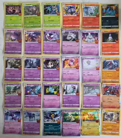 30 Pokemon Card Set 2023 Trick or Trade Complete Master Set Holos included - Image 2