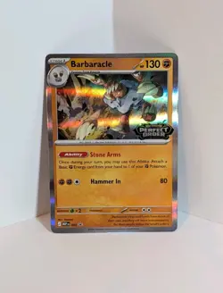 Pokemon TCG | Barbaracle | MEP 065 | Stamped Prerelease Promo | NM - Image 1