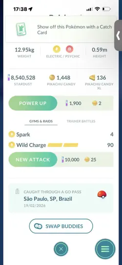 Pokemon Go Shiny Raichu - Image 2