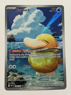 Psyduck 226/217 (Illustration Rare) Ascended Heroes Near Mint Pokemon TCG - Image 1