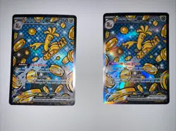 Pokemon Prismatic Evolution Special Illustration Gholdengo EX 164/131 Lot Of 2 - Image 1