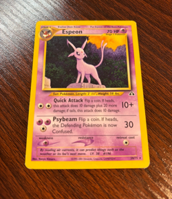 "Espeon" - Pokemon TCG Neo Discovery Set (20/75) Non Holo - Image 2