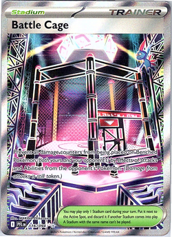 Pokemon TCG Ultra Rare Stadium Battle Cage PFL (116/094) Near Mint English NM - Image 1
