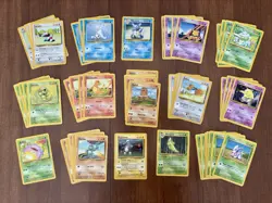 x250 1999 Pokemon TCG Base Set - Bulk Lot - No Holos / Mostly LP Some MP/HP - Image 3