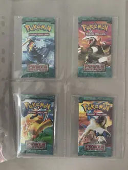 Pokemon Ex Power Keepers Booster Packs X 4 Full Art Set - Image 1