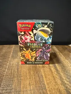 Pokemon Paldean Fates Booster Bundle Factory Sealed (6 Packs) - Image 1