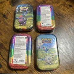 Pokemon TCG: Mega Evolution Ascended Heroes - Mini Tin - Sealed Lot Of 4 - Image 2
