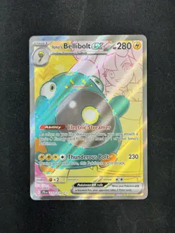 Pokemon TCG Iono’s Bellibolt Ex 172/159 Journey Together Full Art NM - Image 1