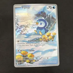 Pokemon TCG - Piplup 98/94 - Phantasmal Flames IR - NM - Image 1