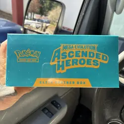 NEW Pokemon Elite Trainer Box Mega Evolution Ascended Heroes Dragonite *SEALED* - Image 5