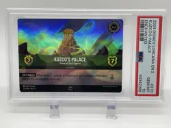 Kuzco's Palace Home of the Emperor Enchanted 213 PSA 10 GEM MINT Disney Lorcana - Image 1