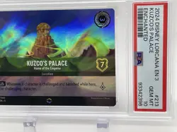 Kuzco's Palace Home of the Emperor Enchanted 213 PSA 10 GEM MINT Disney Lorcana - Image 3
