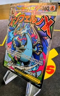 2025 POKEMON MEP EN-ME BLACK STAR PROMO #023 MEGA CHARIZARD X EX - Image 2