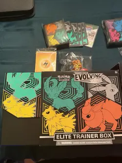 2 Pokemon Evolving Skies EMPTY Elite Trainer Box (ETB) No Packs, Has Extras. - Image 2