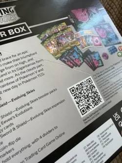 2 Pokemon Evolving Skies EMPTY Elite Trainer Box (ETB) No Packs, Has Extras. - Image 5