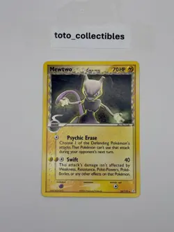 Pokemon Mewtwo Delta Species 24/110 EX Holon Phantoms Rare 2006 Non Holo LP-NM - Image 1