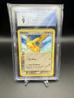 Pokemon 2006 Pikachu δ EX Holon Phantoms #79 CGC 9 - Image 1