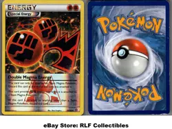 2015 Pokemon, Double Crisis, #34/34 Double Magma Energy, Reverse Holo Uncommon - Image 1