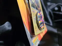 Pokemon Roaring Skies Checklane Booster Pack w/ Heliodisk Promo + Fennekin Coin - Image 3