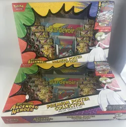 Pokemon Ascended Heroes Premium Poster Collection MEGA GARDEVOIR Lot Of 2 - Image 1