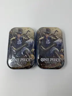 2x One Piece TCG Mini Tin Pack Set Vol 2 - New Sealed English (2 Sabo) - Image 1