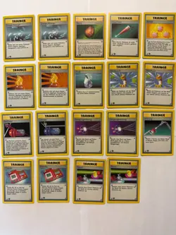Pokemon WOTC 1st Edition Trainer Card Lot German Base/Jungle/Fossil Vintage - Image 1