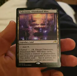 [MTG] [MAGIC] Takenuma, Abandoned Mire - NEO [NM] - Image 1