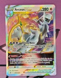 Arceus VSTAR SWSH307 SWSH: Sword & Shield Promo Cards Holo Pokemon TCG - Image 1