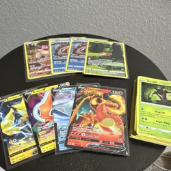 Pokemon Crown Zenith & Gallerian Gallery Card Lot w/ Lucario ETB & Snorlax Tin - Image 4