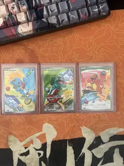 Pokemon First Partner Illustration Collection Series 1 Promos Set 3 Cards Kanto - Image 1