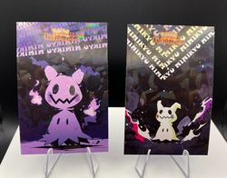 Mimikyu Set of 4 - Cracked Ice Holo - Halloween Card Database 2025 Pokemon Peru - Image 5