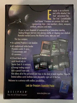 Star Trek CCG - *Starter Deck II* - (60 Cards) Factory Sealed - Image 2