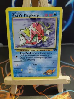 Misty's Magikarp Pokemon Trading Card 88/132 Gym Challenge - Image 1