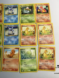 Pokemon TCG Vintage Card Lot Charmander Bulbasaur Squirtle 1st Ed Holo English - Image 5