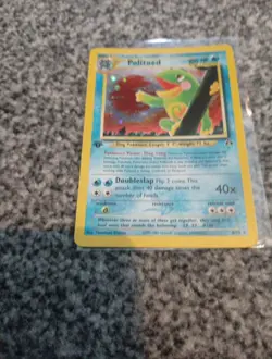 Pokemon TCG Politoed Neo Discovery Holo Card 8/75 1st Edition WOTC Vintage - Image 4