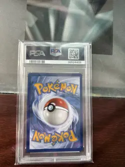 Pokemon TCG Houndour Obsidian Flames Holo Card 204/197 Illustration Rare PSA 9! - Image 2