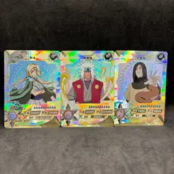 Naruto Kayou CCG - Legendary Sanine SP-011/016/068 Secret Rare Card Lot - NM - Image 1