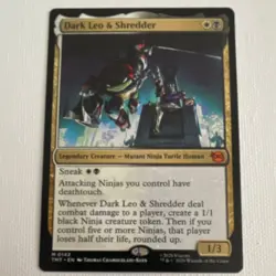 Magic: The Gathering TMNT Crossover Lot Legendary Creature Saga 7 Cards - Image 1