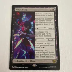 Magic: The Gathering TMNT Crossover Lot Legendary Creature Saga 7 Cards - Image 3